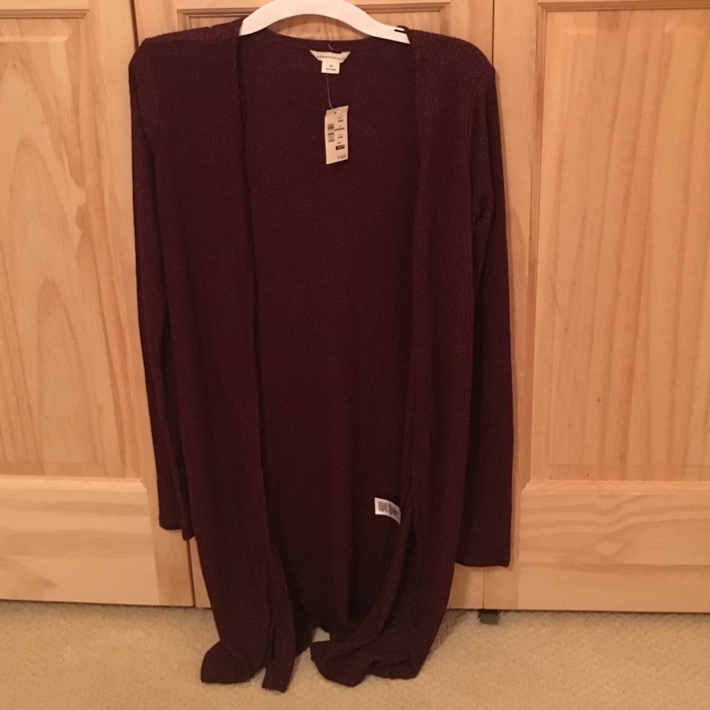 Plum Cardigan